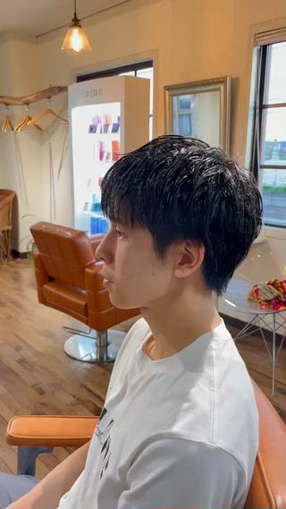 ショート メンズ 西岡 勇人のヘアスタイル