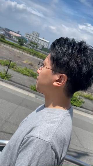 ショート メンズ 西岡 勇人のヘアスタイル