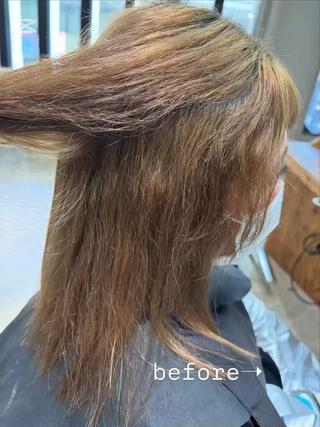 セミロング 🫧艶髪/透明感🫧 EIGHT/丸山のヘアスタイル