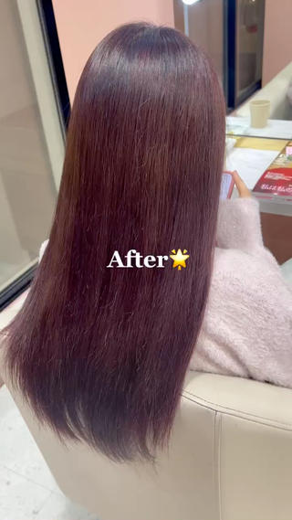 ロング カラー Chérie Honokaのヘアスタイル