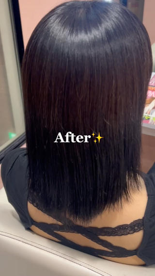 複雑な履歴があっても綺麗にする事可能です！！
涼しい季節は暗めのカラーで可愛さをプラスしてみませんか 