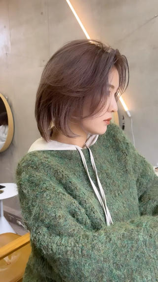 ミディアム 🤎𝐌𝐚𝐨⌇ お悩み解決美容師🤎のヘアスタイル