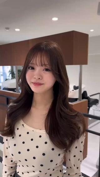 ロング 韓国レイヤー💋/ ワンホン/NANAのヘアスタイル