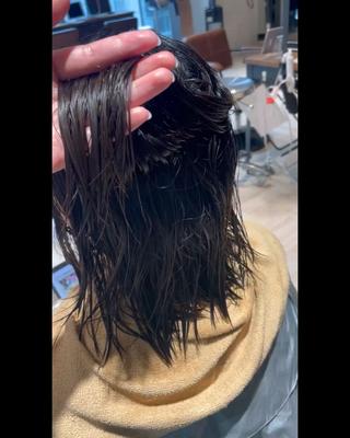 ロング SHION/銀座 まとまるカット🩵のヘアスタイル