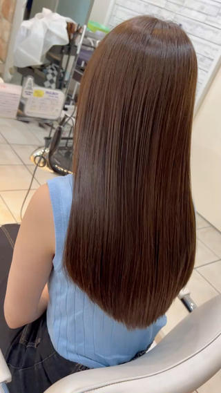 ロング カラー 艶髪職人 山本隼正のヘアスタイル