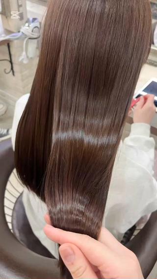 Aujua treatment (5step)
当店ではこんな感じでお席でしっかり浸透させます
 