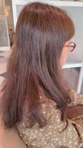 セミロング 【髪質改善/Bob】 "Yuki"のヘアスタイル