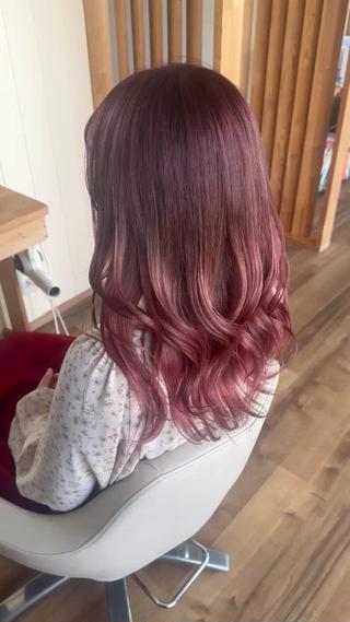 ロング カラー Hair Resort ALL BLue所属・ALL BLue 木間のヘアスタイル