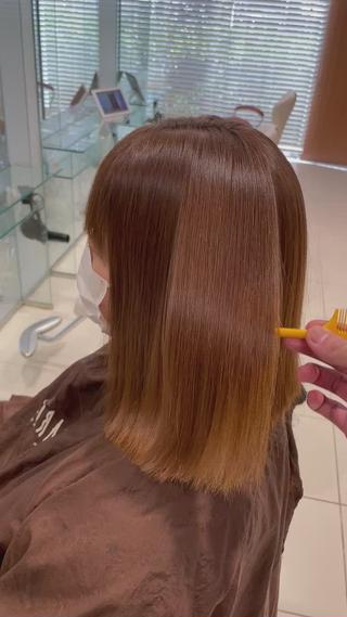 髪の毛に合わせた薬剤選定でこれまでにない手触りに