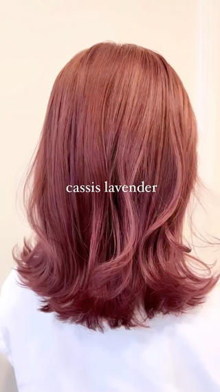 全頭ブリーチで気分も明るく 