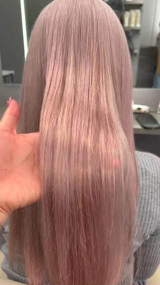 名古屋/栄/名駅/学割U24/ブリーチカラー/ハイトーンカラー/ダブルカラー/トリプルカラー/ケアブリーチ/ケアカラー/デザインカラー/インナーカラー/イヤリングカラー/ミルクティーベージュ/ミルクティーカラー/ブロンドカラー/ホワイトカラー/髪質改善 