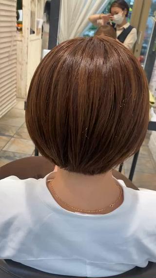 ショート カラー トレンドヘアーに🌈 川村　静香のヘアスタイル