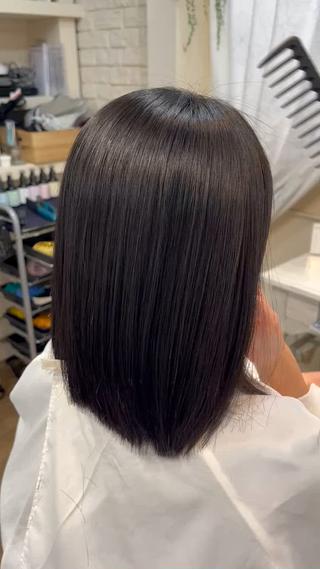 セミロング 田口 信雄のヘアスタイル