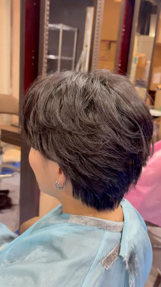 ミディアム メンズ メンズカットモデル 募集🚹✨荒井雛子のヘアスタイル