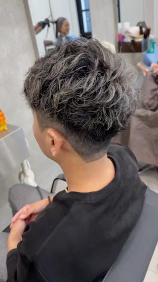 ショート カラー メンズ ⭐️💛骨格を診断 髪質改善◎RIKIのヘアスタイル