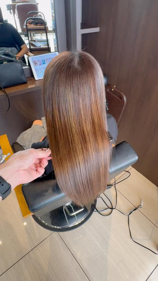 ロング 六本木縮毛矯正/髪質 改善/LOANA鈴木のヘアスタイル