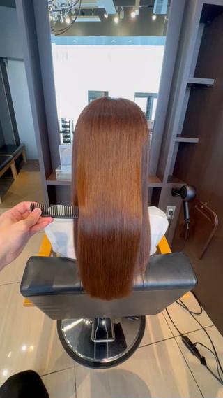 ロング 六本木縮毛矯正/髪質 改善/LOANA鈴木のヘアスタイル