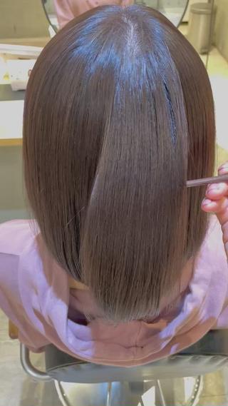 ツヤサラプラチナ縮毛矯正 