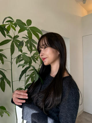 ロング カラー ✨大人韓国レイヤー ✨吉原 潤✨のヘアスタイル