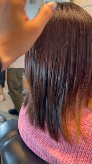 ミディアム 通い続けられるサロン ママ美容師　明日香のヘアスタイル