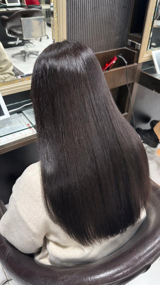 ロング カラー prize 錦糸町店所属・カットモデル募集中 💜manaka💜のヘアスタイル