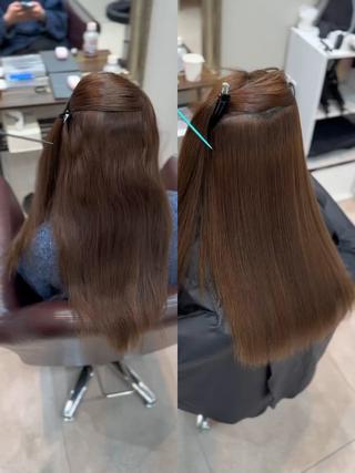 セミロング 髪質改善専門店QOLU所属・✨髪質改善専門店✨ QOLU✨のヘアスタイル