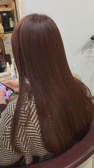 酸性ストレートは柔らかい仕上がり☆