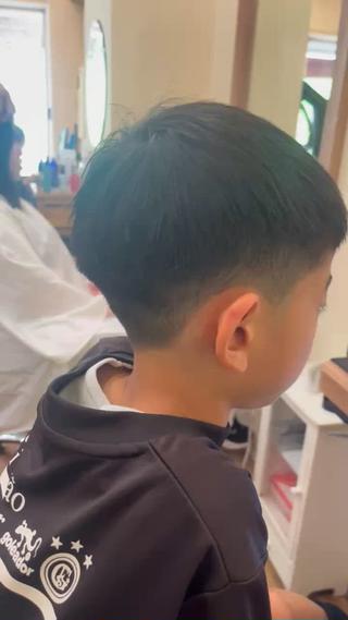 お子さんでも安心のフェードスタイル！ 