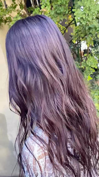 ロング カラー 酸スト/フェザー パーマ/三谷海斗のヘアスタイル