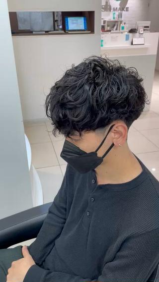 #スペインカール
#メンズパーマ 