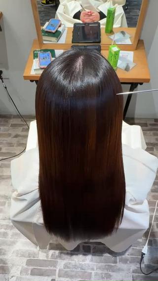 ロング ◯nino.所属・縮毛矯正専門美容師 宮本遼のヘアスタイル