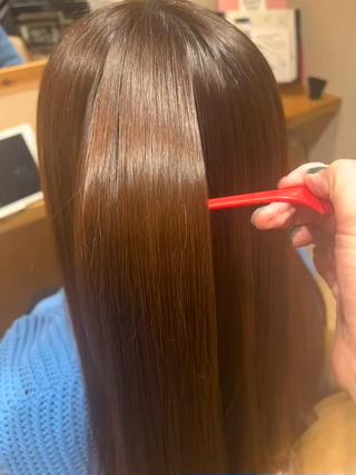 セミロング 片山 早友里のヘアスタイル