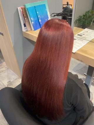 ロング Lia 瑠莉花のヘアスタイル