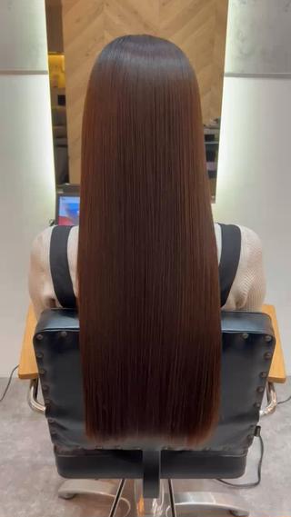 ロング SOYON蟹江所属・髪質改善/縮毛矯正/ 菱田荘史のヘアスタイル