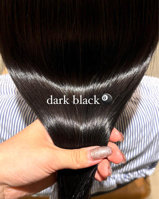 ✰暗髪はつやっつやな仕上がりになりやすいのでオススメです 