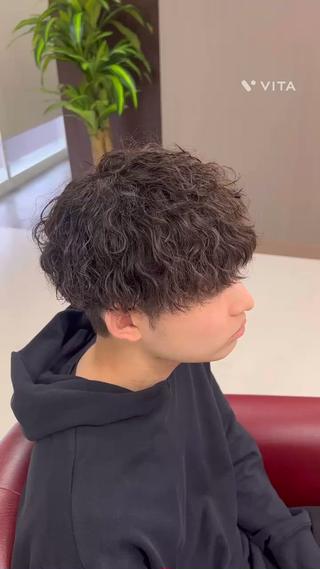 波巻きパーマ！ 