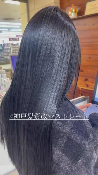 ロング カネヒラ リョウスケのヘアスタイル