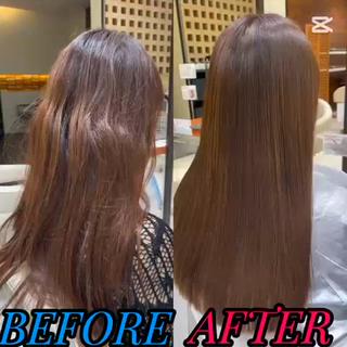 ロング カネヒラ リョウスケのヘアスタイル