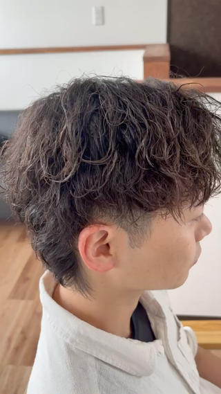 パーマ メンズ hairs 897のヘアスタイル