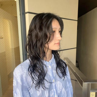 ロング パーマ 髪質改善カラー/ボブ 🌻Mutsumiのヘアスタイル