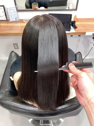 ロング パーマ 宮澤 由梨のヘアスタイル