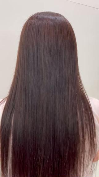 ロング カラー つくばUtooe's 石田桃花のヘアスタイル