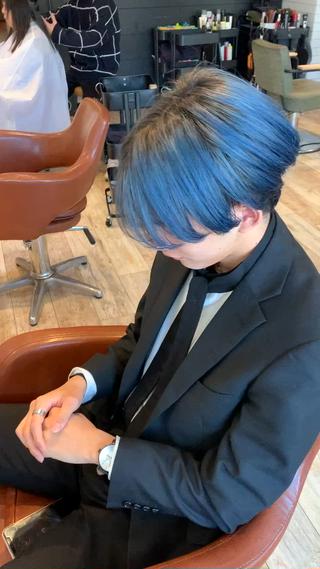 ショート メンズ 似合わせカット得意 💛RENA💛のヘアスタイル