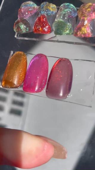 夏に向けてシロップカラー

#マグネットネイル
#マグネット
#ビー玉ネイル
#海外ネイル
#うるうるネイル
#滋賀ネイル
#大津市ネイル 