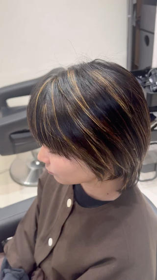 ショート 阿部 一矢のヘアスタイル