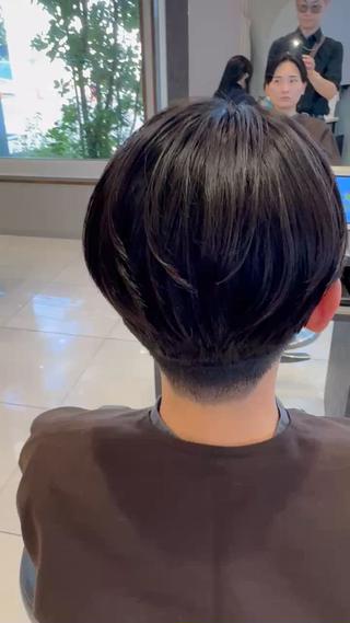 ショート 阿部 一矢のヘアスタイル