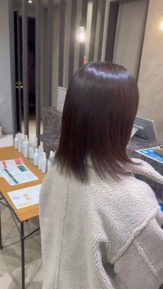 ミディアム 阿部 一矢のヘアスタイル