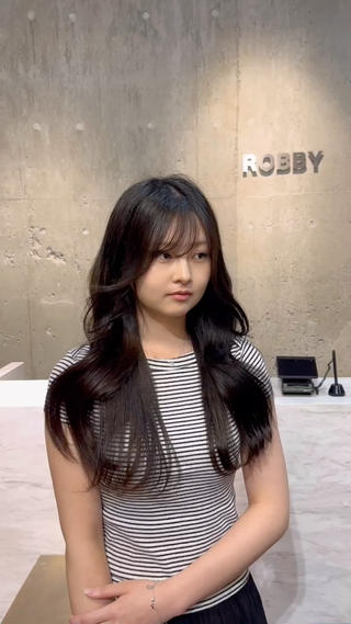 トーンダウンモデルさんを募集しております！
赤み暗めブラウンカラー 