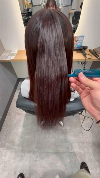 髪質改善ストレート(酸性ストレート)で是非とぅるんとぅるんの美髪楽しみましょう 