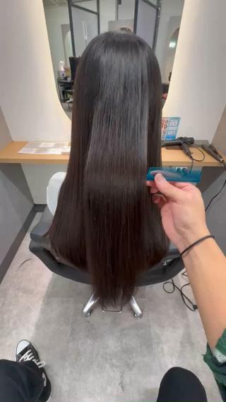 髪質改善ストレート(酸性ストレート)で是非とぅるんとぅるんの美髪楽しみましょう 